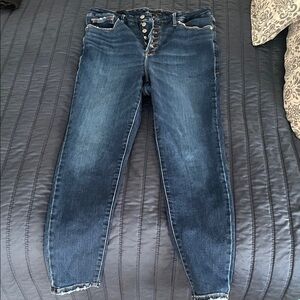 Good American Dark Blue High Rise Jeans